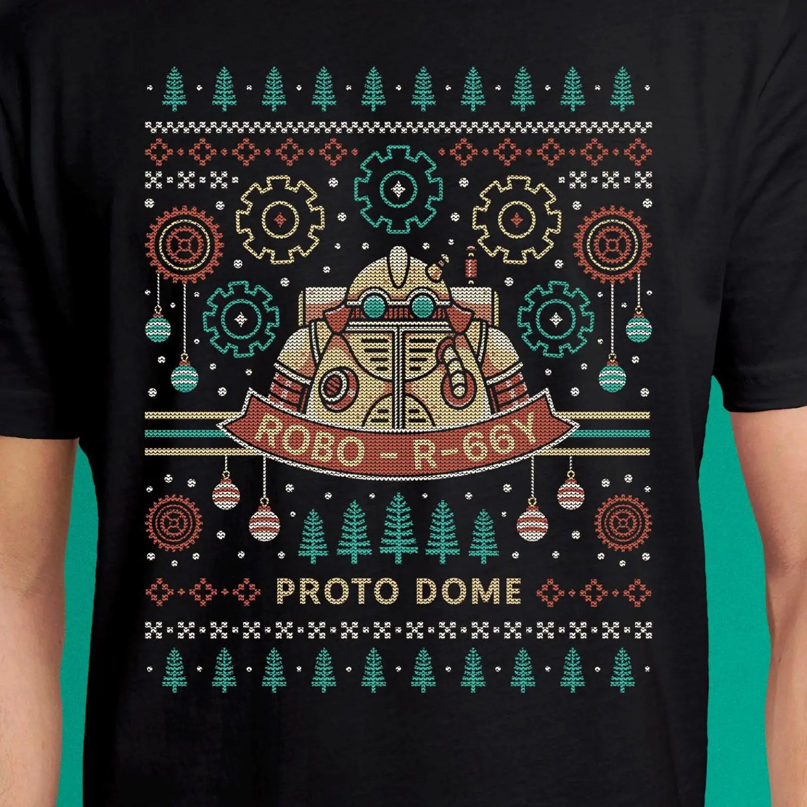 Retro Gaming T Shirt - Proto Dome Robo R 66Y Ugly