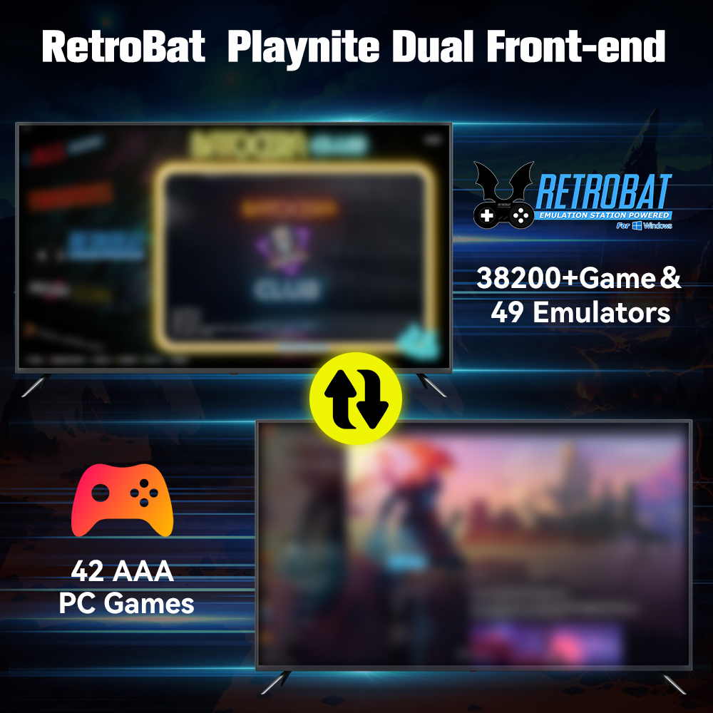 Retrobat＆Playnite System HDD R - Retro Gaming Kiosk review and price