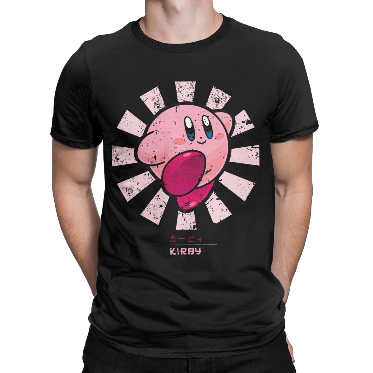 Kirbys Retro Japanese T-Shirts - Retro Gaming T Shirt review and price